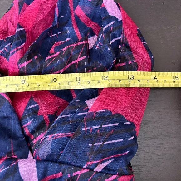 Lulu's Britannia Navy Blue Print Skater Dress XS - Picture 3 of 9